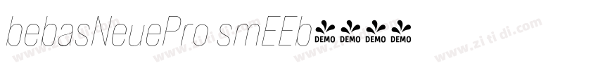 bebasNeuePro smEEb字体转换